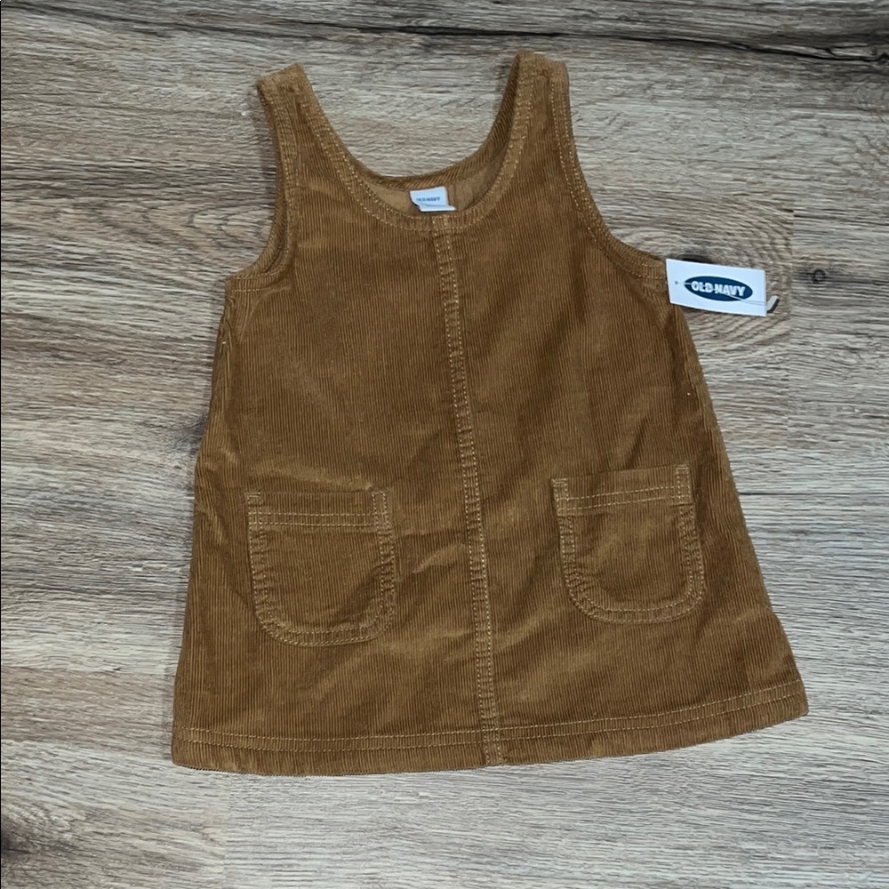 Old Navy Tan Corduroy Dress